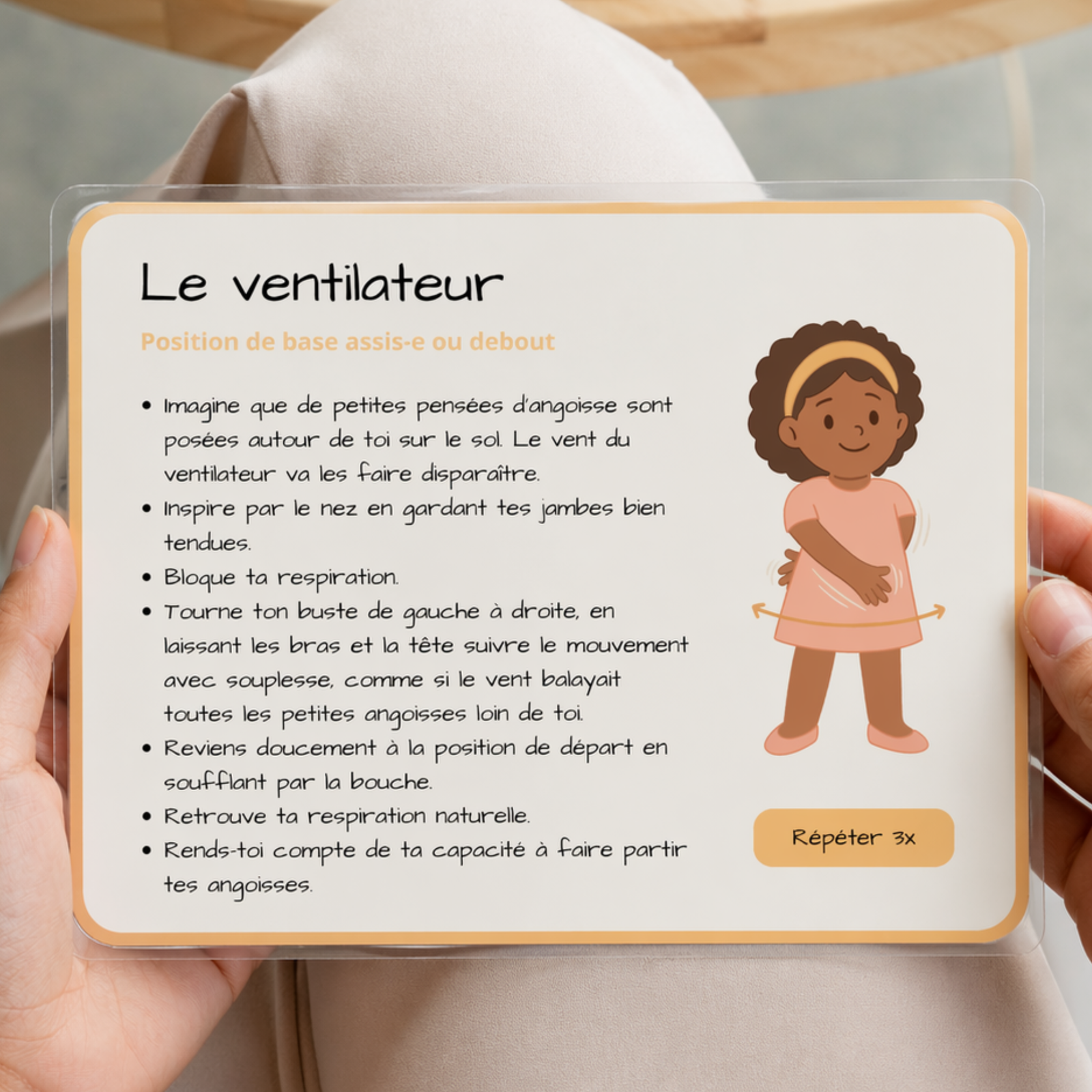 44 cartes relaxations dynamiques enfant à imprimer – outil sophrologue, exercices de respiration et gestion des émotions sophrologie