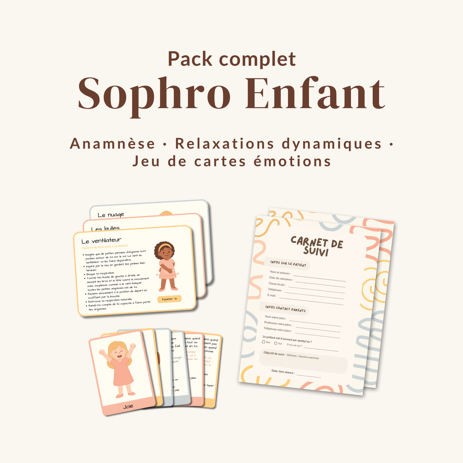 Pack Complet Sophrologie Enfant